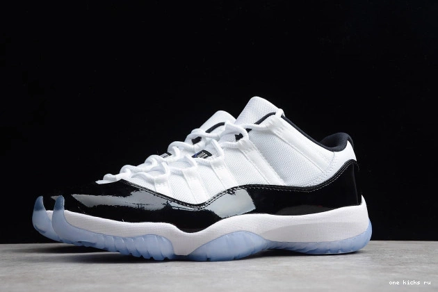 Rep Jordan 11 mens Air 528895-153 Black White Retro Low  